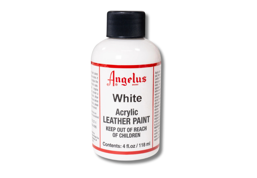 Acrylic Leather Paint - Large - White image