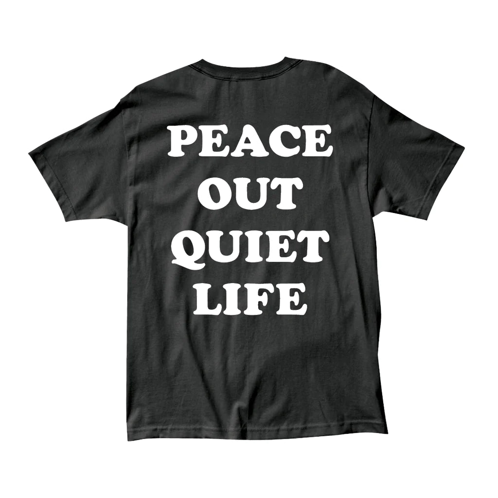 Peace Out Tee - Black image 1