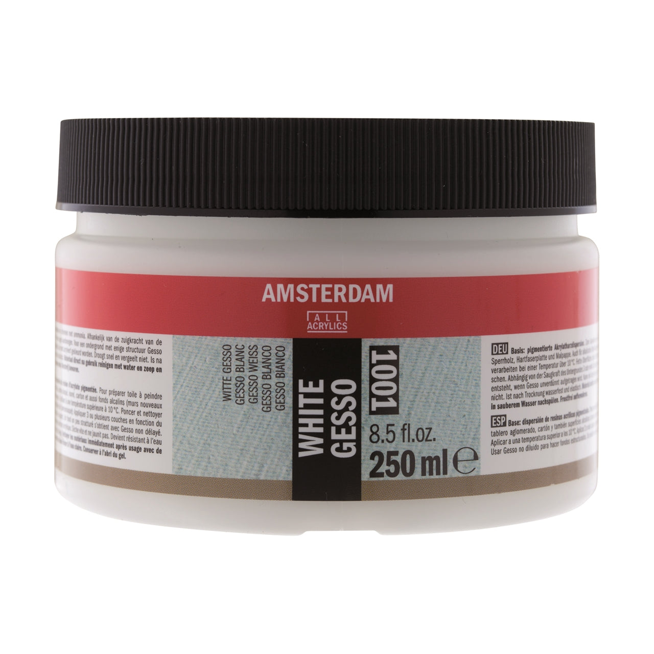 Amsterdam Acrylic Gesso White 250ml image 0