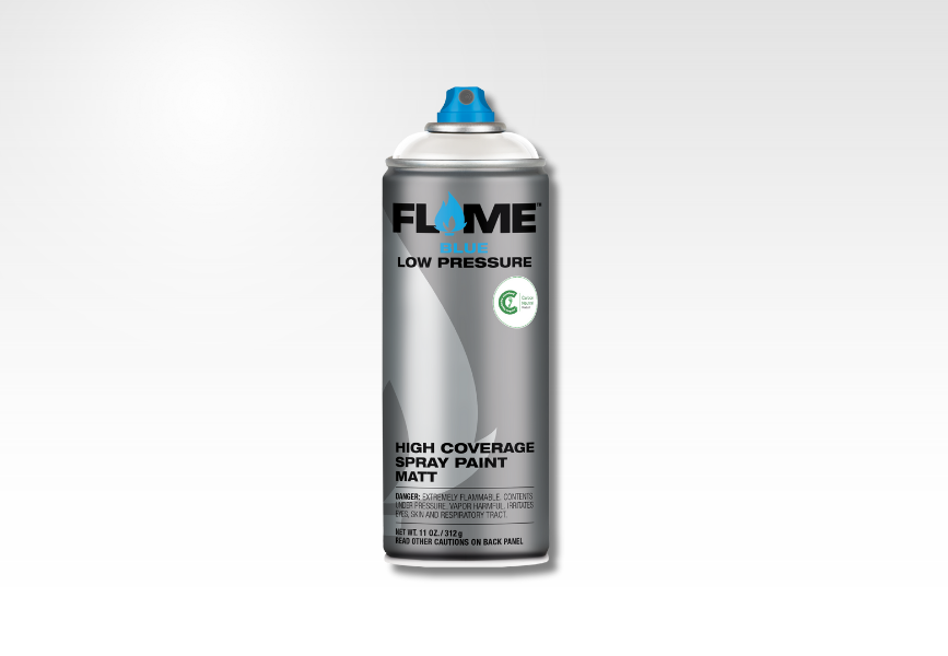 FLAME Blue Transparent - 3000 White image
