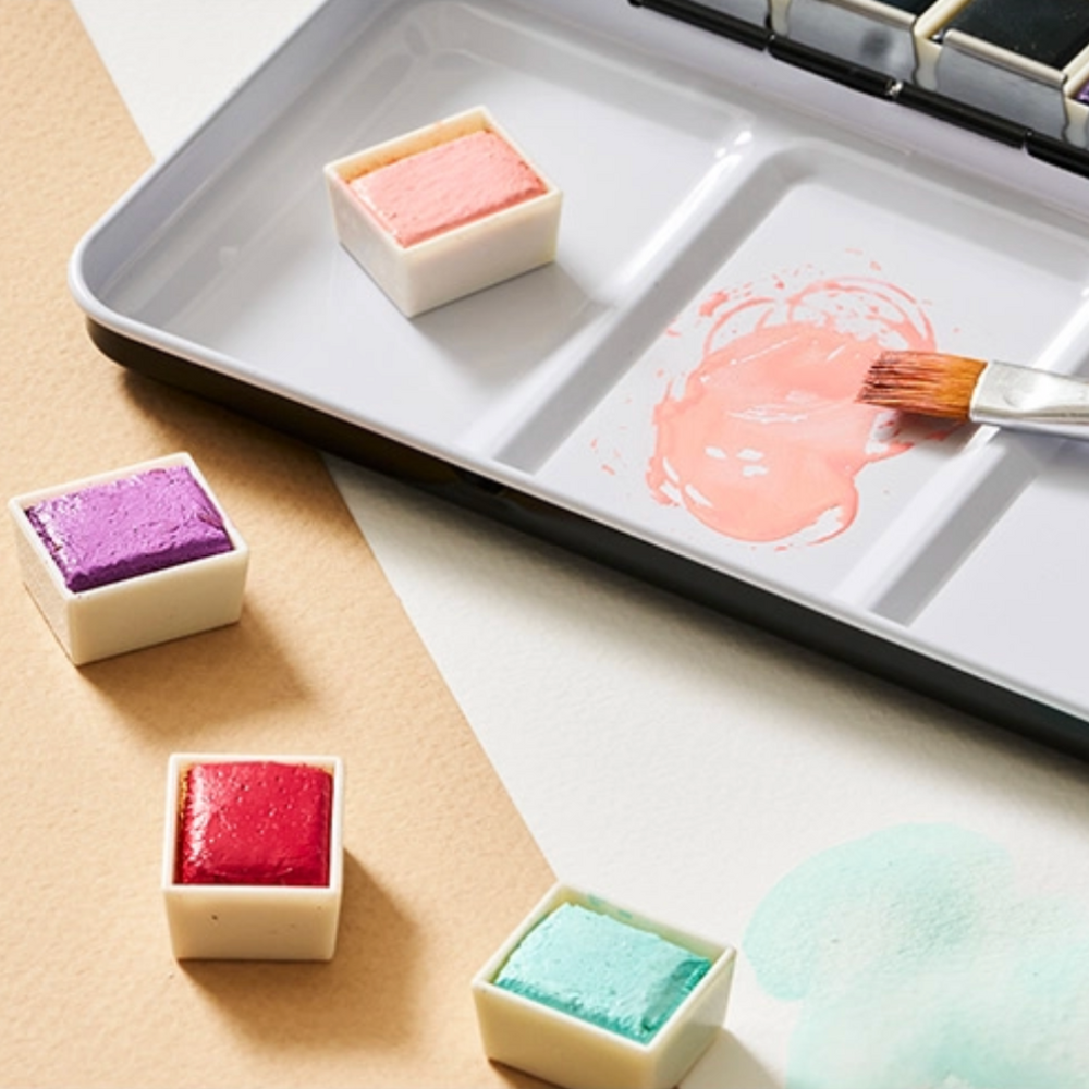 Watercolour Half Pan Refills