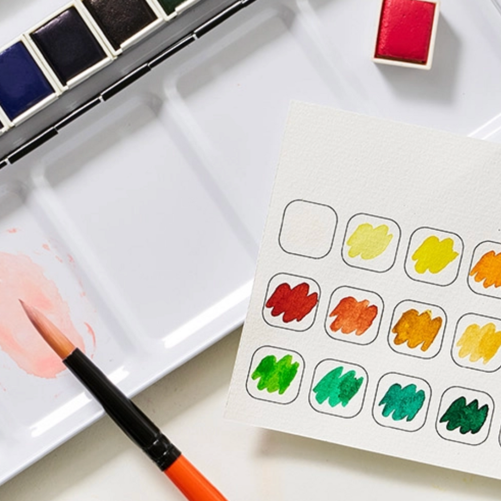 Watercolour Half Pan Refills