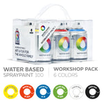MTN Water Based 100ml Workshop Pack - 6 Cans image 1