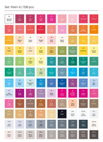 Toki Layout Marker Set - 108 Piece - Set A image 1