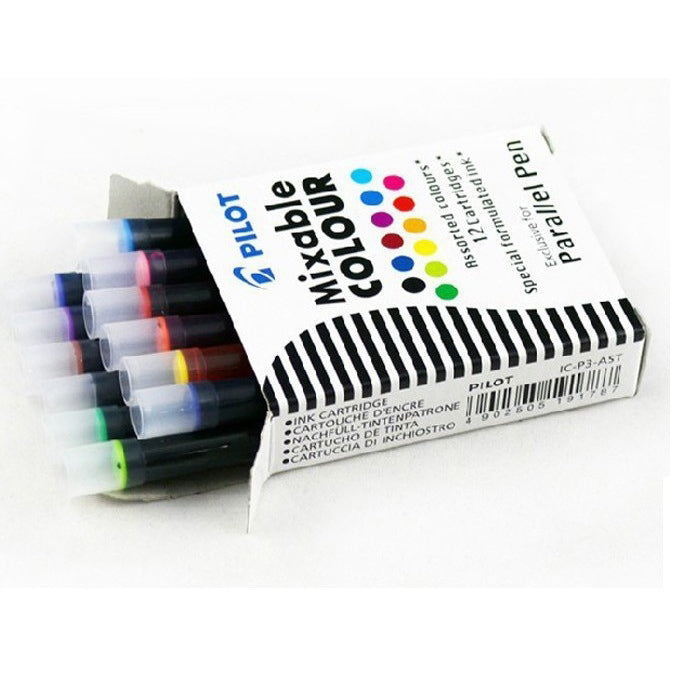 Pilot Mixable Colour (Parallel Pen Refill Ink) - Assorted Set of 12 image 0