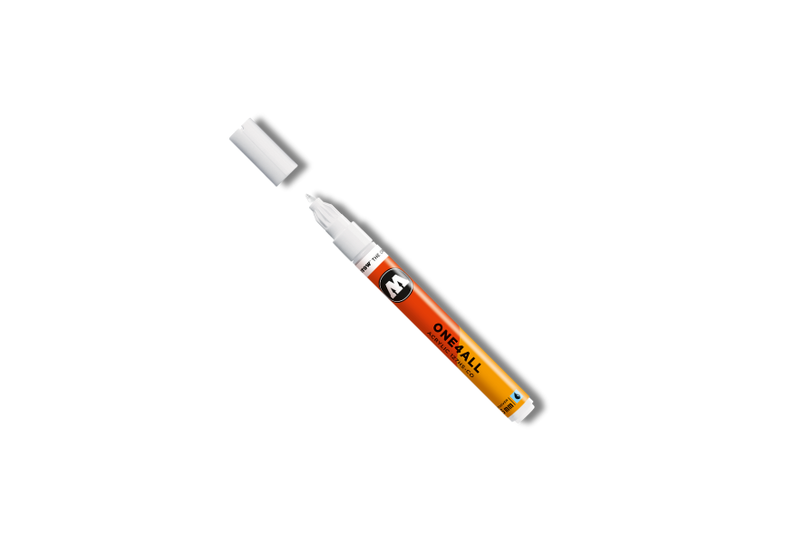 MOLOTOW ONE4ALL Marker 127HS CO - 160 Signal White image