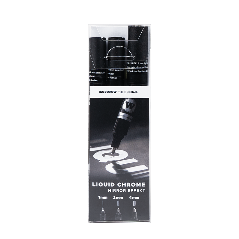 MOLOTOW Liquid Chrome 3pc Set image 2