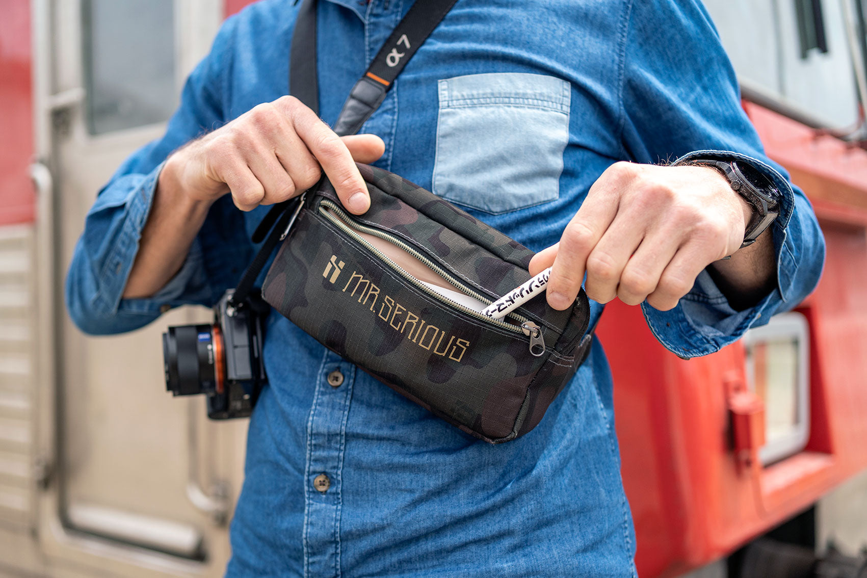 Essential Hip Bag - Camouflage image 6
