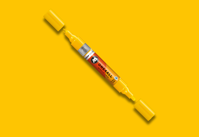 MOLOTOW ONE4ALL Marker Twin - 239 Signal Yellow image