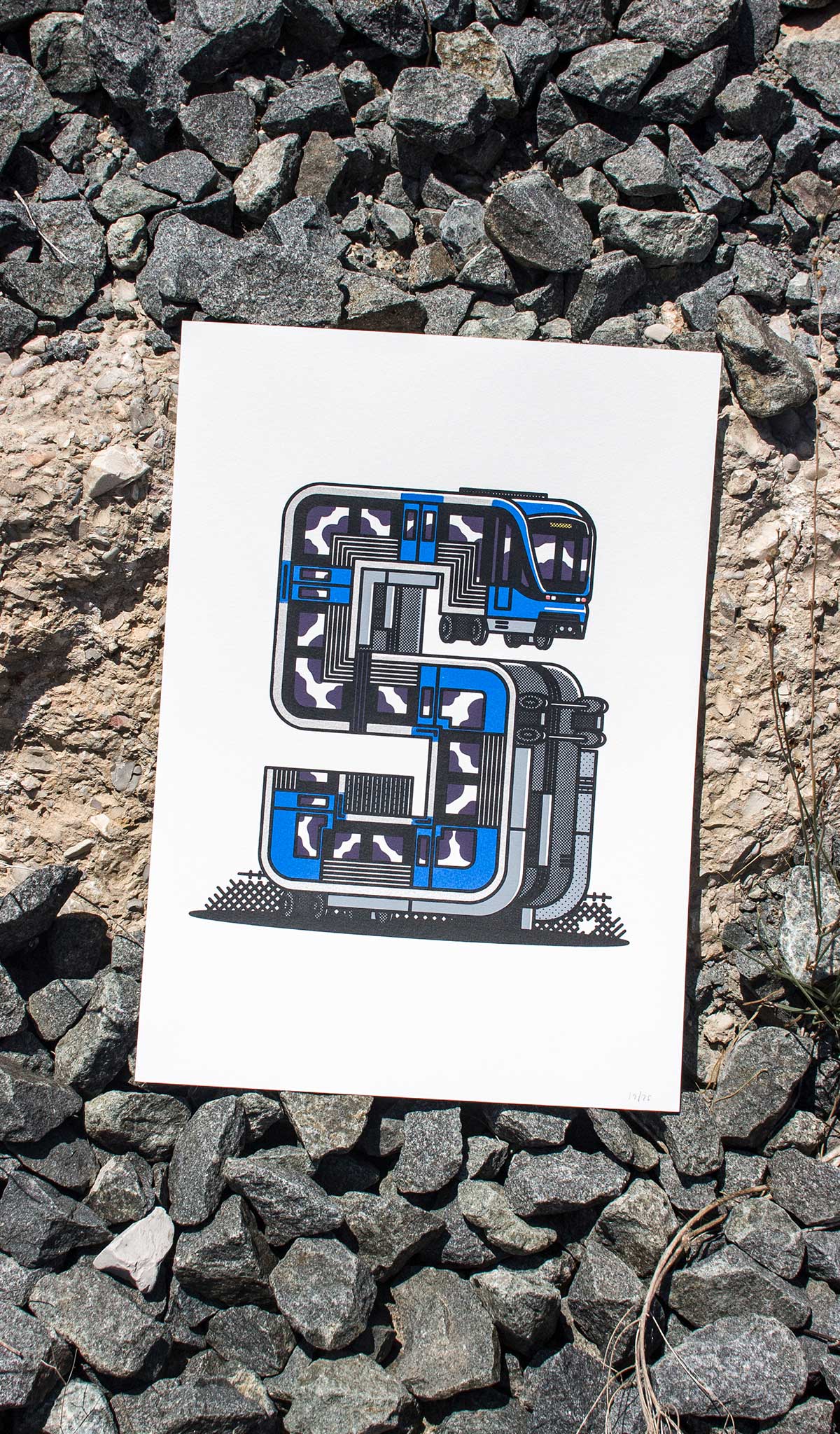 S of Stockholm - Screen Print image 0