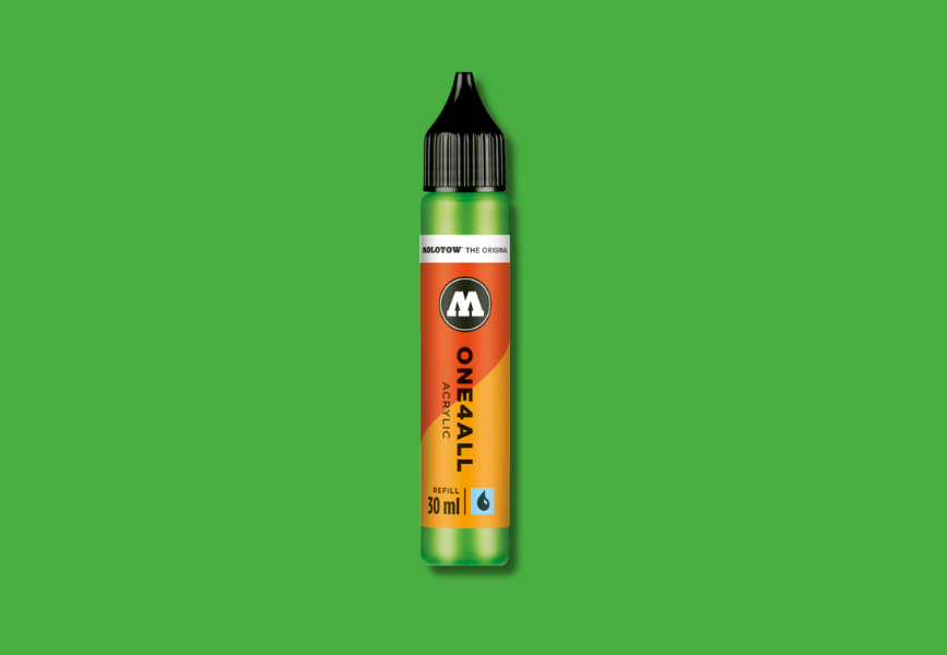 MOLOTOW ONE4ALL Refill 30ml - 222 Kakao77 Green image