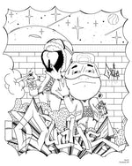 American Graffiti Coloring Book image 1