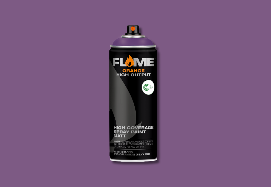 FLAME Orange - 398 Deep Violet image