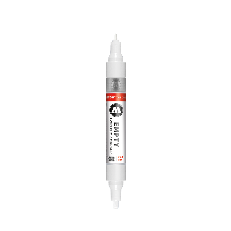 MOLOTOW Empty Marker - 224 (Twin) image 0