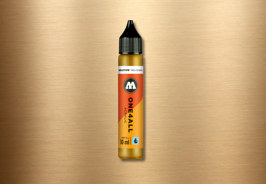 MOLOTOW ONE4ALL Refill 30ml - 228 Metallic Gold image
