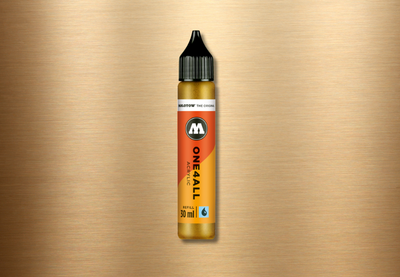 MOLOTOW ONE4ALL Refill 30ml - 228 Metallic Gold image