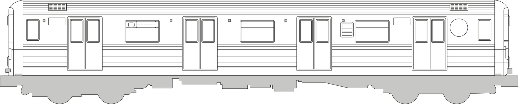 Subway Scrawl Colouring Book image 1