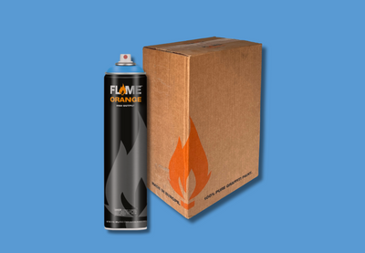 FLAME Orange 600 - Box of 6 - 508 Light Blue image