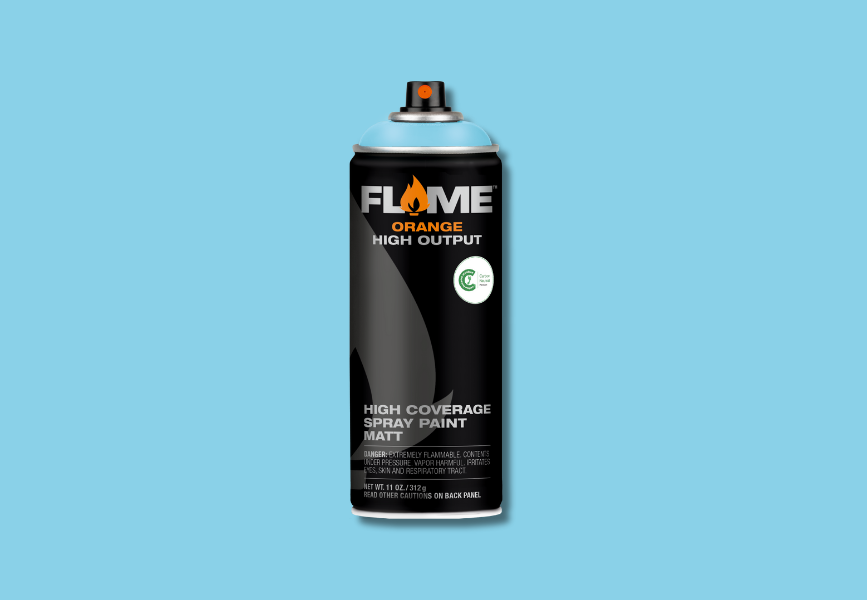 FLAME Orange - 614 Aqua Pastel image