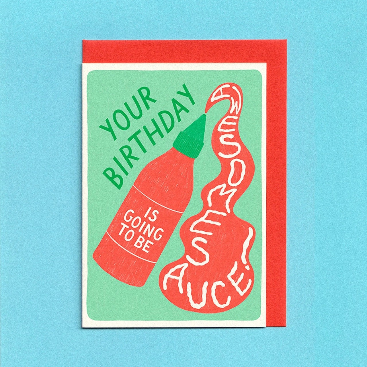 Greeting Card - Awesomesauce Birthday image 0