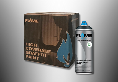 FLAME™ Blue Transparent - Box of 6