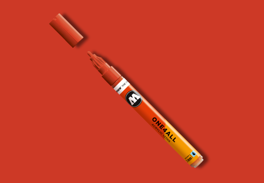 MOLOTOW ONE4ALL Marker 127HS - 242 Vermilion image