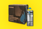 FLAME Blue Neon - Box of 6 - 1000 Yellow image