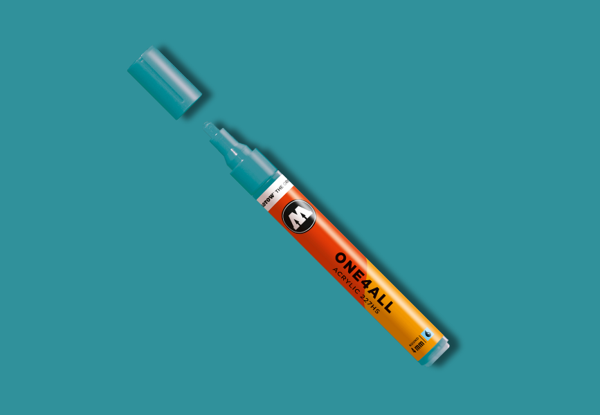 MOLOTOW ONE4ALL Marker 227HS - 254 Olympia Blue image