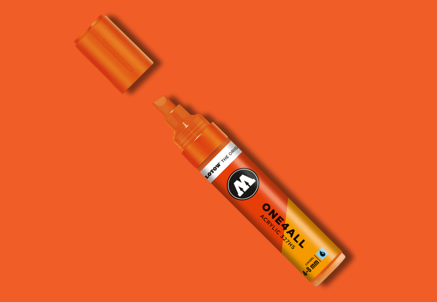 MOLOTOW ONE4ALL Marker 327HS - 085 Dare Orange image
