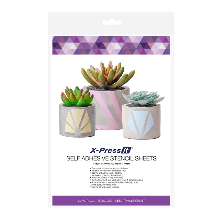 Self Adhesive Stencil Sheets - A3 image 0
