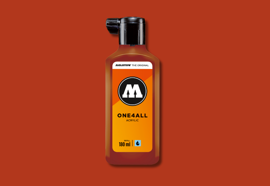 MOLOTOW ONE4ALL Refill 180ml - 010 Lobster image