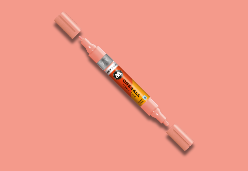 MOLOTOW ONE4ALL Marker Twin - 244 Coral image