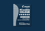 Pilot Mixable Colour (Parallel Pen Refill Ink) - Blue Black image