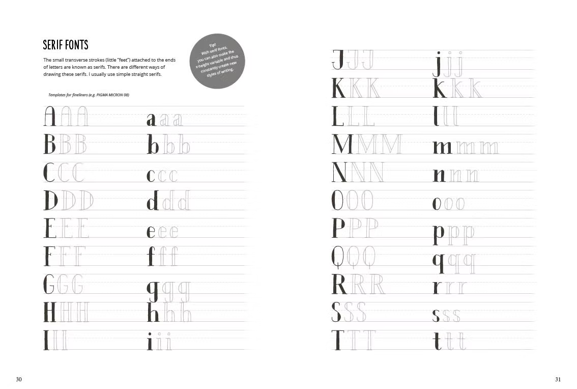 Hand Lettering Workbook