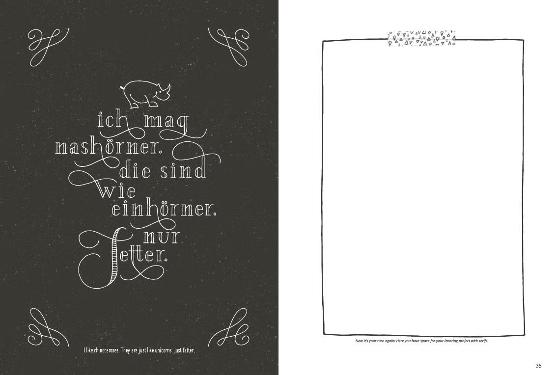 Hand Lettering Workbook