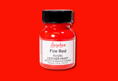 Acrylic Leather Paint - Fire Red image