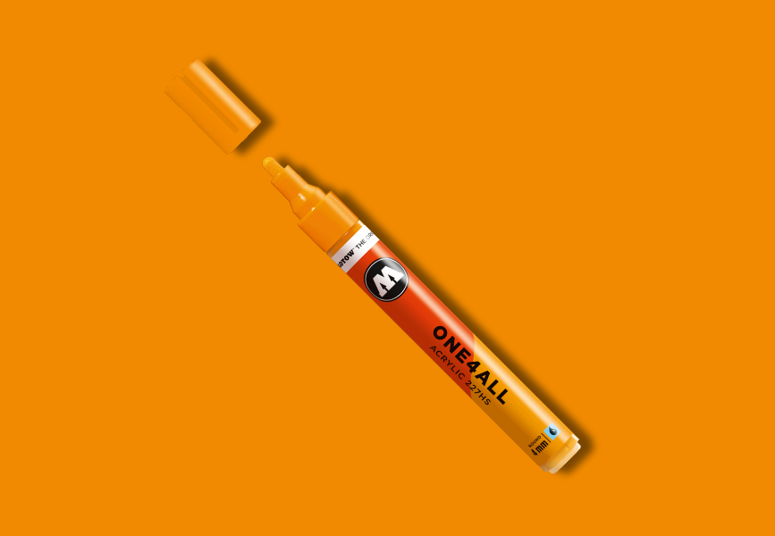 MOLOTOW ONE4ALL Marker 227HS - 240 Light Orange image