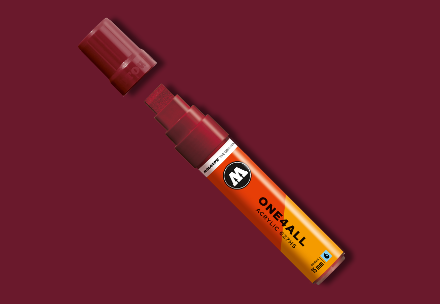 MOLOTOW ONE4ALL Marker 627HS - 086 Burgundy image