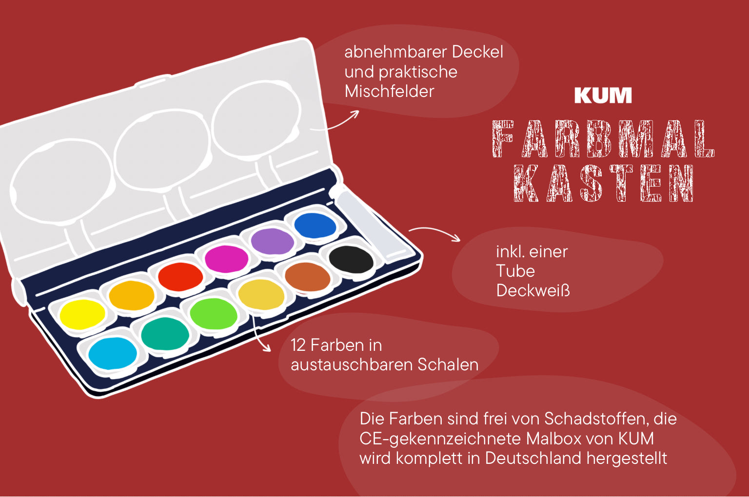KUM Watercolour Paintbox image 3