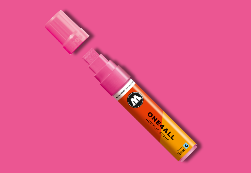 MOLOTOW ONE4ALL Marker 627HS - 200 Neon Pink image