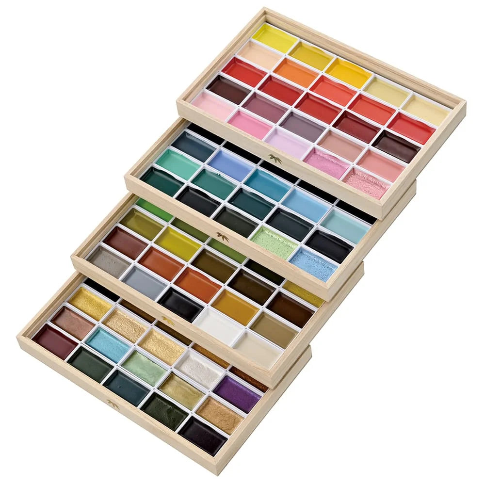 Kuretake Gansai Tambi - 100 Colour Set image 1