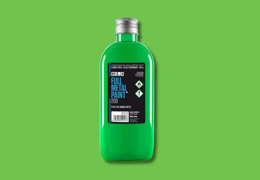 GROG Full Metal Paint - Laser Green image