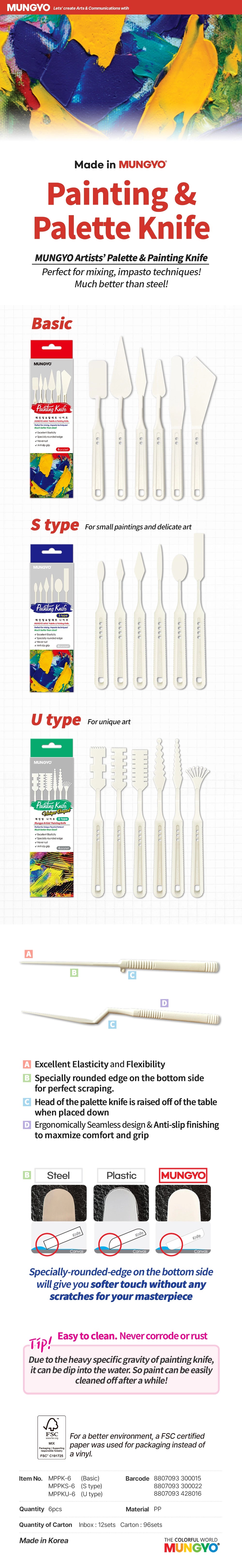 Painting Knife Set - Small
