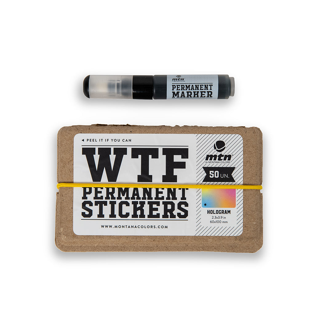 MTN WTF Sticker - Hologram image 1