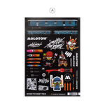 MOLOTOW Sticker Sheet Pack - Pack of 50 image 5