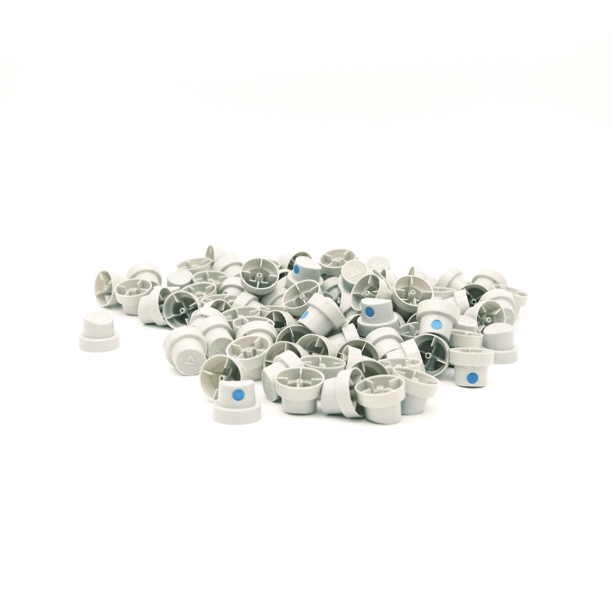 Aerosol Nozzle - Blue Dot - Pack of 100 image 0