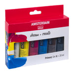 Amsterdam Acrylic Set - 6x 20ml - - Primary image