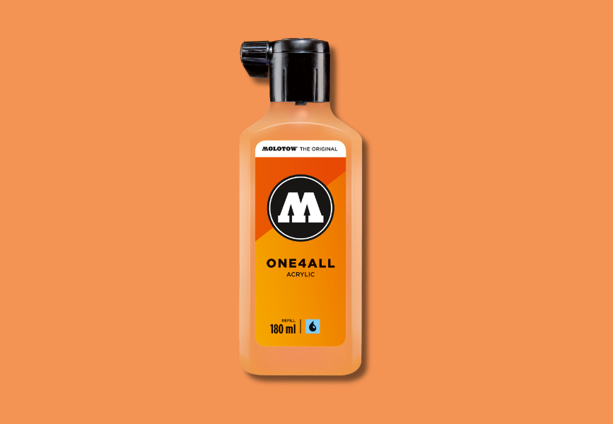 MOLOTOW ONE4ALL Refill 180ml - 241 Goldfish image