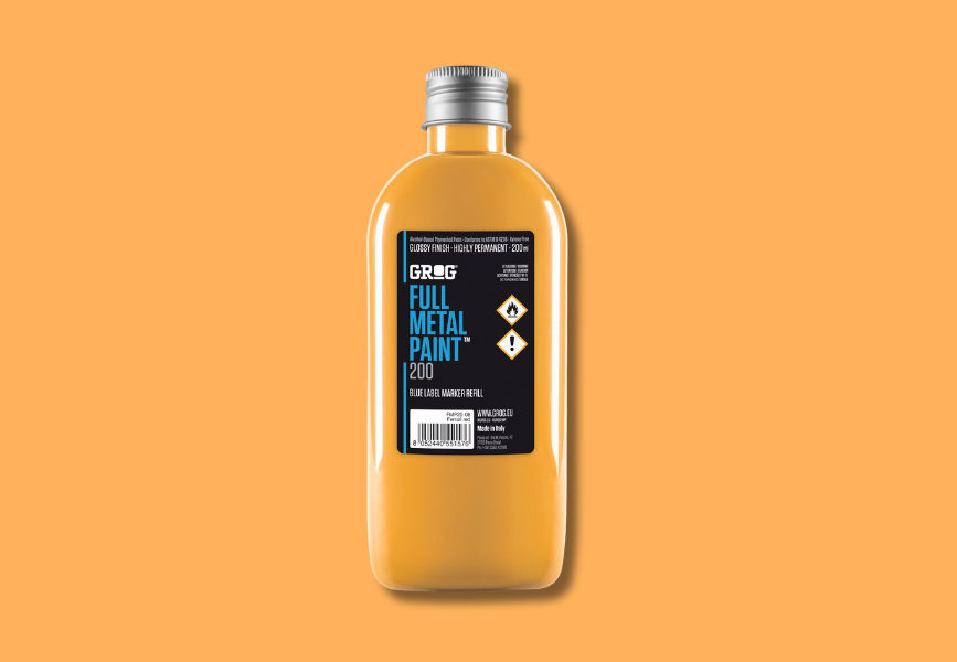 GROG Full Metal Paint - Sunray Yellow image