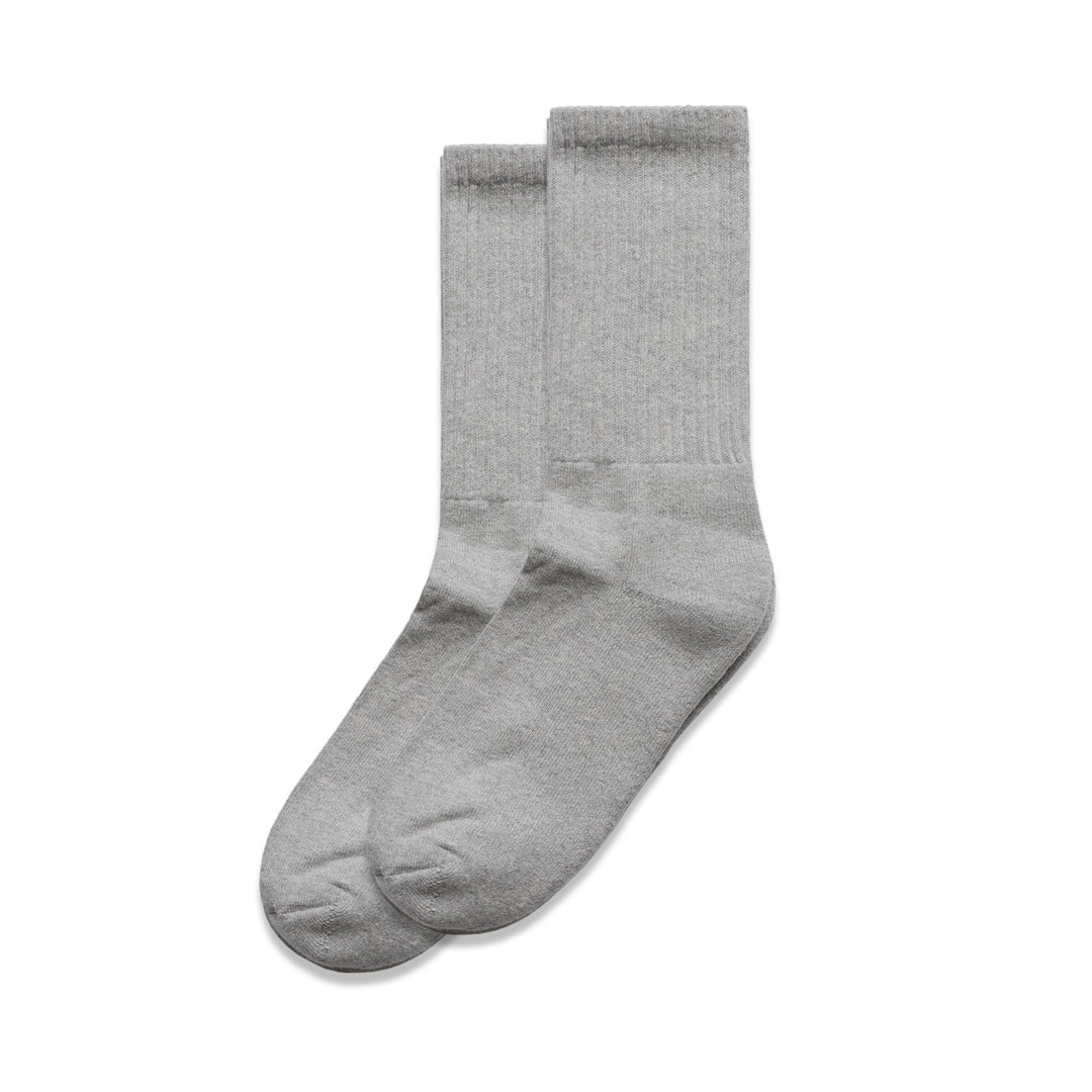 1208 Relax Socks - Grey Marle, Size US 4-8 image